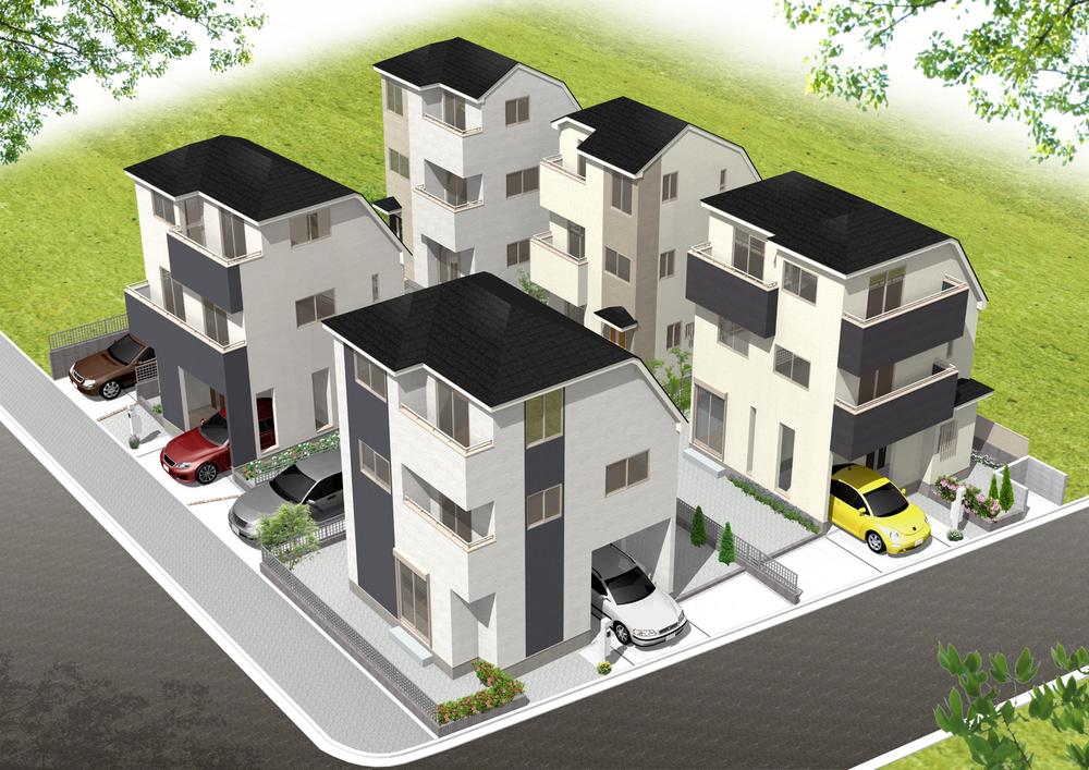 Rendering (appearance). It is a local all 5 Togaikan prospective view. 