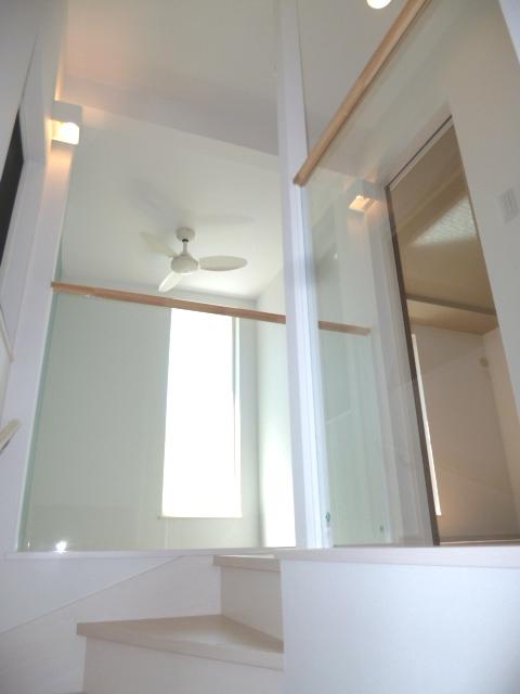 Other introspection. The third floor hallway stairwell part