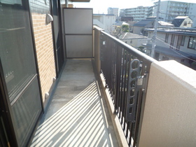 View. Balconies. Sky tree is visible from the No. 306