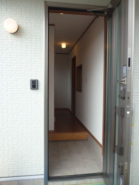 Entrance. Entrance Exterior View from outside