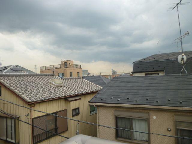 Balcony. View from the balcony