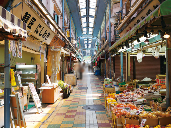 Surrounding environment. Tateishi Nakamise both great success (390m ・ A 5-minute walk)