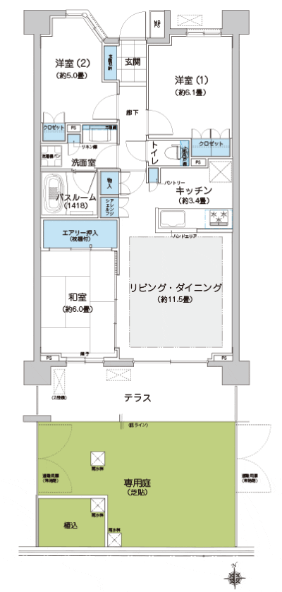 Floor: 3LDK, occupied area: 70.65 sq m, Price: TBD