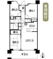 Floor: 3LDK, occupied area: 70.65 sq m, Price: TBD