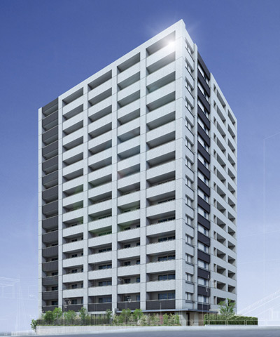 Features of the building. Exterior - Rendering