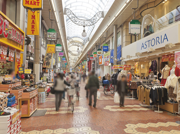 Surrounding environment. Lumiere shopping street (about 130m / A 2-minute walk)