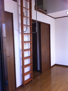 Other Equipment. Ladder to the loft