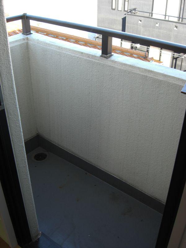 Balcony. North balcony, which is out of the kitchen