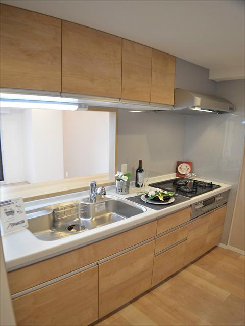 Kitchen. System kitchen with counter