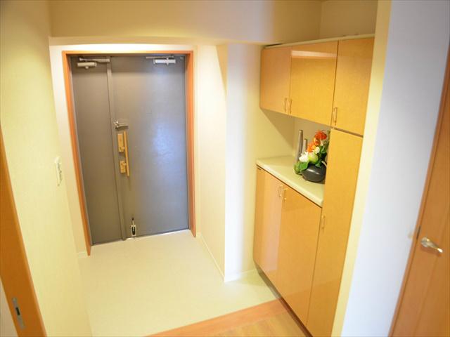 Entrance. Entrance space with a space