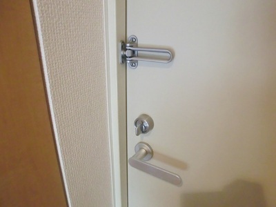 Security. Door Guard equipped.