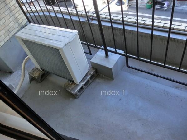 Balcony. There is also a balcony!