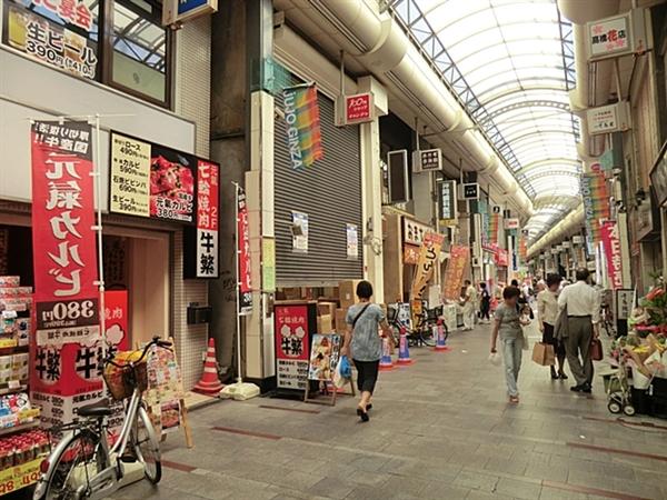 Streets around. 180m to Jujo Ginza shopping district
