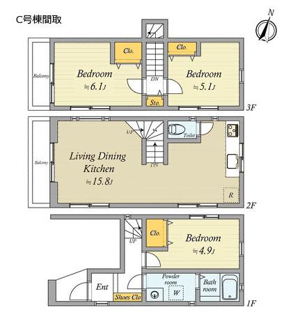 Other. Taken between C Building