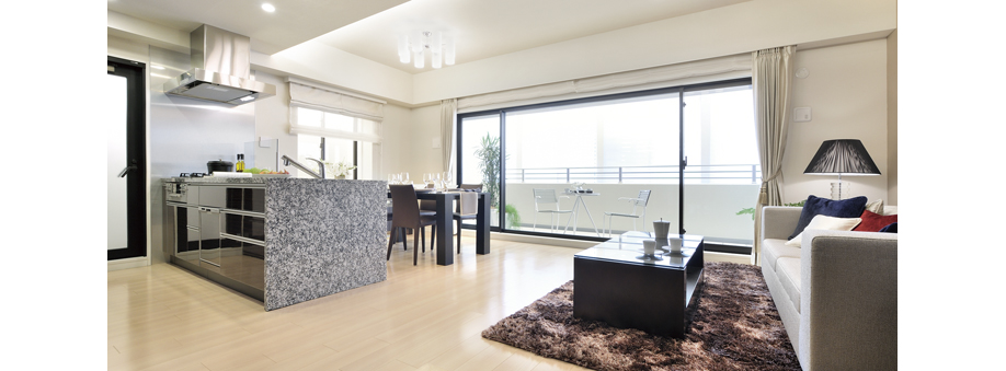 Breadth and brightness of charm living ・ dining ・ kitchen. Standard equipped with a floor heating to warm the entire room from the feet to the LD