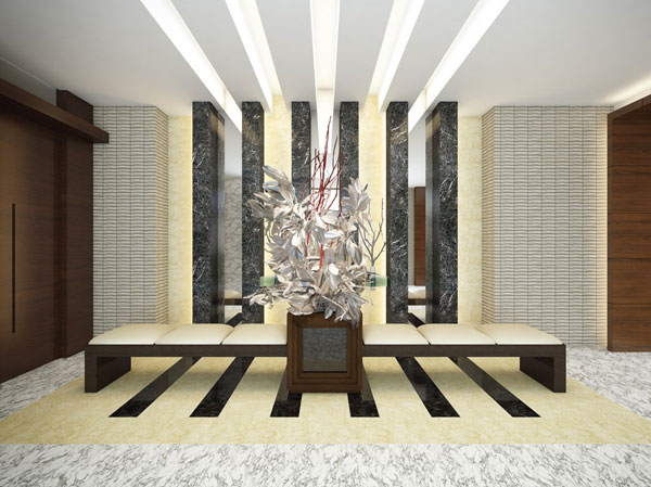 Shared facilities.  [Art Lounge] design, texture, Fanisshingu stuck thoroughly to detail, Appearance of the lounge, such as the Museum of Art. Worthy of the place of meeting and socializing, It delivers high-quality time filled with peace. (Rendering)