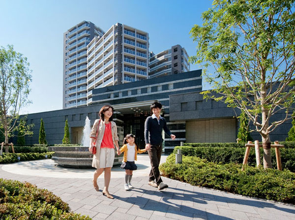 Building structure. Grand Entrance