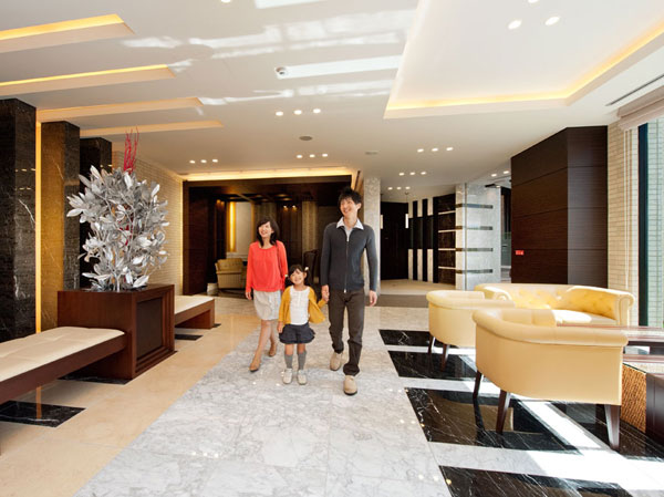 Building structure. View Lounge