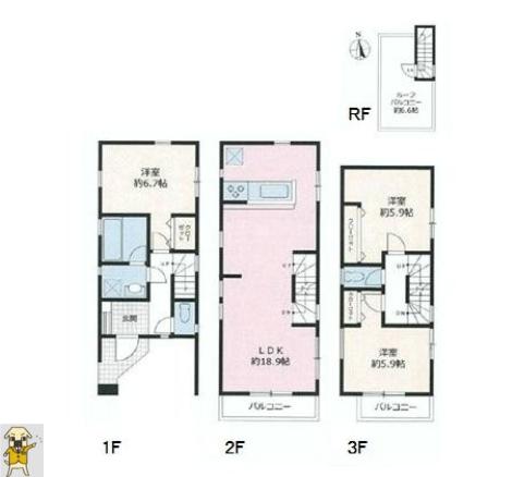 Building plan example (floor plan). Building plan example