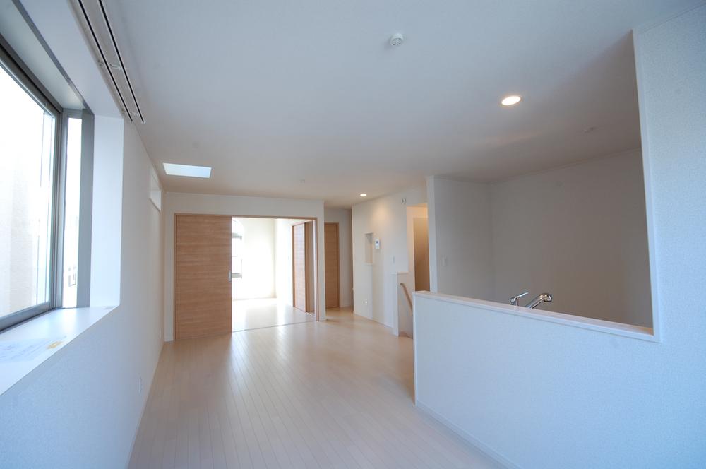 Living.  [Our construction cases] Winter is also warm from underfoot with under-floor heating!