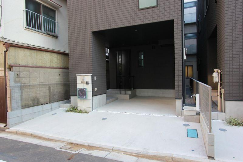 Parking lot. Car space