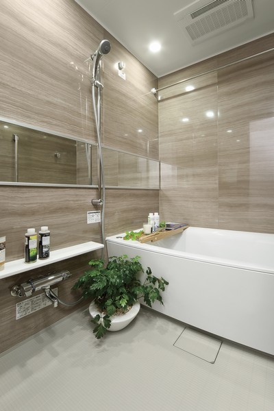 To be able to care easier to use easier, The shape and position of the various parts, Bathroom stuck to the material