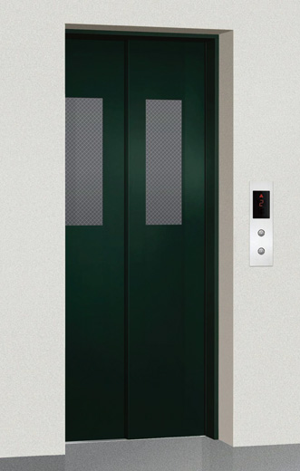 Security.  [Security window with Elevator] Situation in the elevator has established a security window that can be confirmed. (Same specifications)