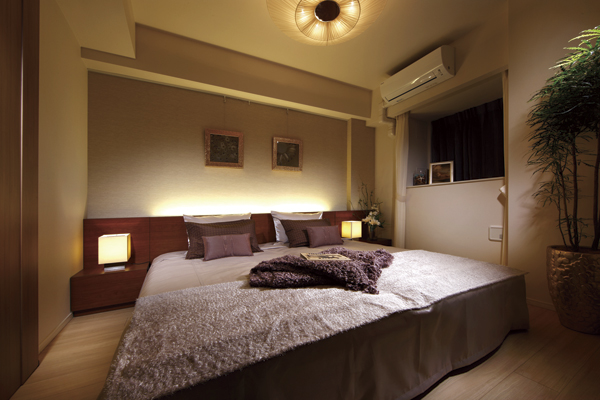 Interior. MASTER BEDROOM