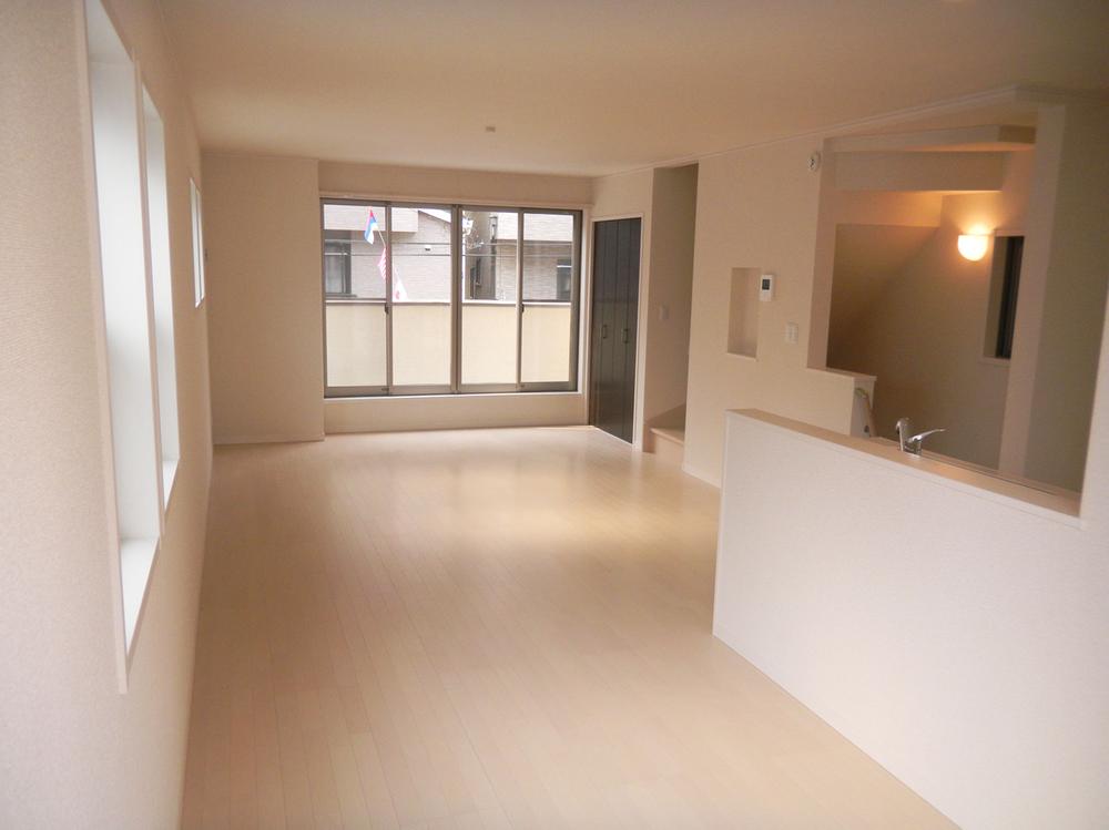 Living.  [Our construction cases] Feet are warm even in winter in with under-floor heating! 