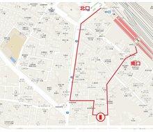 Local guide map. It towards the south exit is close is feeling good for because the high ground, but might be a bit lonely at night. It might also have be to utilize a bustling north exit at night. Fun station building