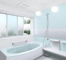 Bathroom. Example of construction