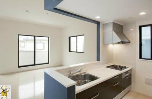 Kitchen. Example of construction