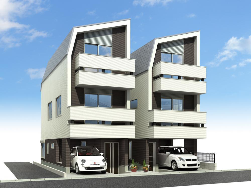 Rendering (appearance). (A ・ B Building) Rendering