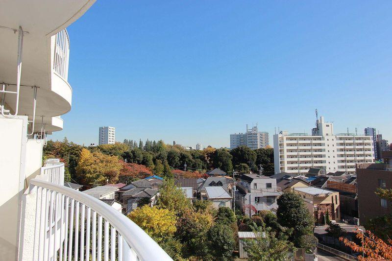 Balcony. View from the balcony