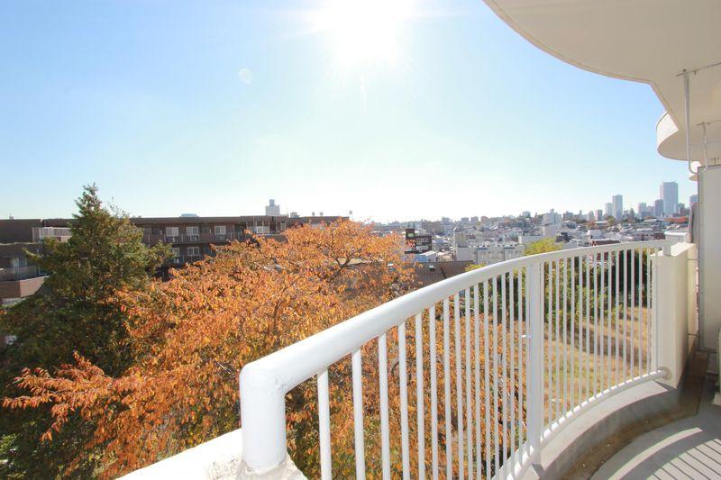 Balcony. View from the balcony