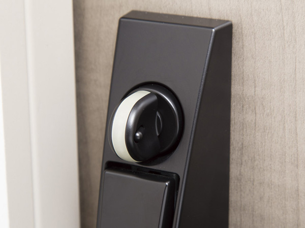 Security.  [Crime prevention thumb turn] Equipped to modus operandi to invade by turning the dwelling units inside of unlocking knob with a special tool (thumb). (Same specifications)