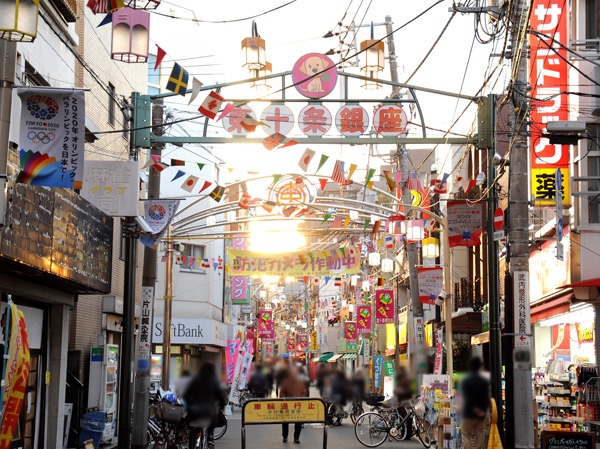 Surrounding environment. Higashijujo Ginza shopping district (about 350m, A 5-minute walk)
