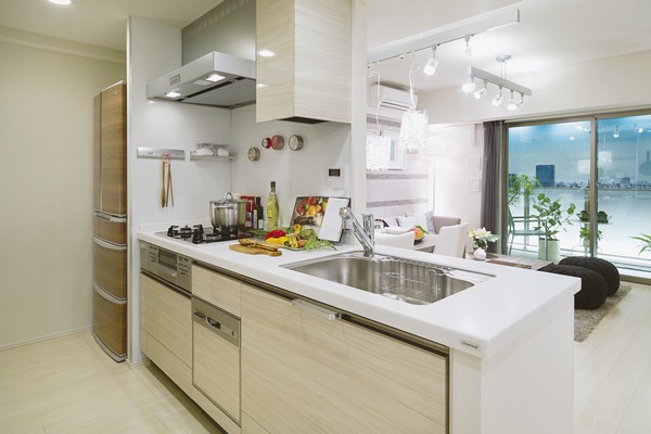 Directions to the model room (a word from the person in charge)