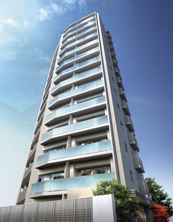 Shared facilities.  [Conspicuously its sense of openness] Enjoy a high degree of urban functions the other hand, The building is crowded tend Yamanote wayside, such as high-rise buildings. Convenience also, Also a feeling of opening, to not give up. A place to respond to such a thought was in the Tabata. Visibility was drilled toward the southwest, Relaxed place to feel the light and wind in the skin. The life of the city, Here is a feeling of opening that make me exceptional shine. (Exterior view)