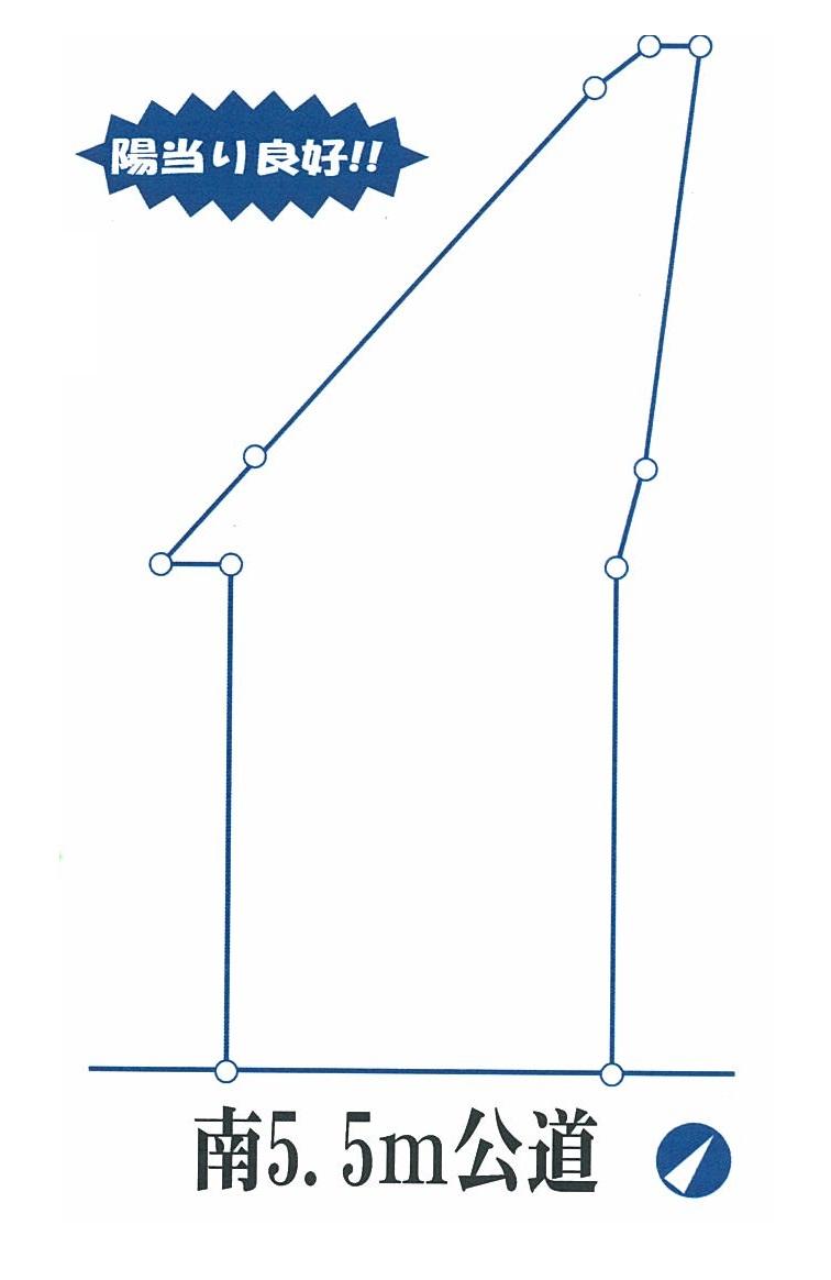Compartment figure. Land price 49,800,000 yen, Land area 126.67 sq m compartment view