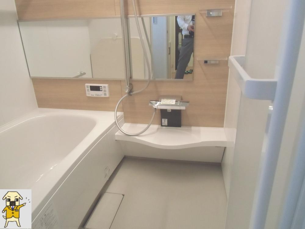 Building plan example (introspection photo). Bathroom (company construction cases)