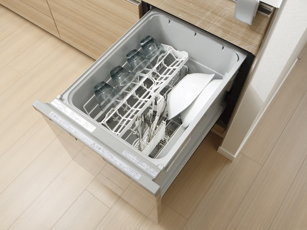 Kitchen. Dish washing and drying machine