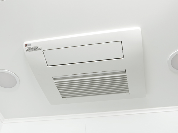 Bathing-wash room. TES-type bathroom heater dryer