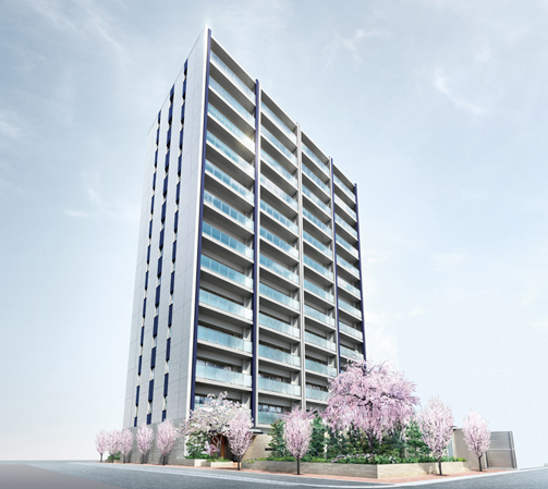 Buildings and facilities. Exterior CG