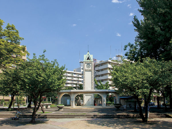 Surrounding environment. Akabane park (about 760m ・ A 10-minute walk ・ Bicycle about 4 minutes)