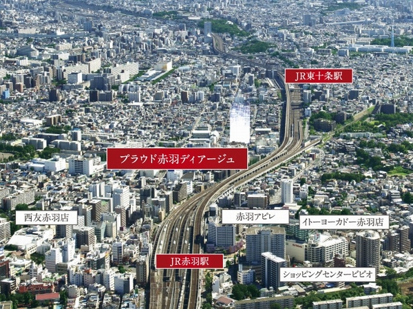 Proud Akabane di Aju. (Shared facilities ・ Common utility ・ Pet facility ・ Variety of services ・ Security ・ Earthquake countermeasures ・ Disaster-prevention measures ・ Building structure ・ Such as the characteristics of the building)