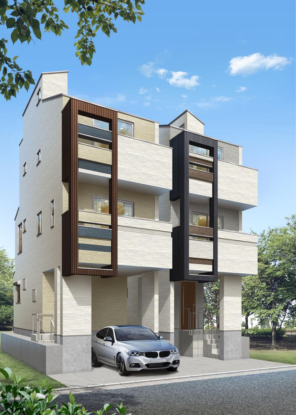 Rendering (appearance). (A ・ B Building) Rendering