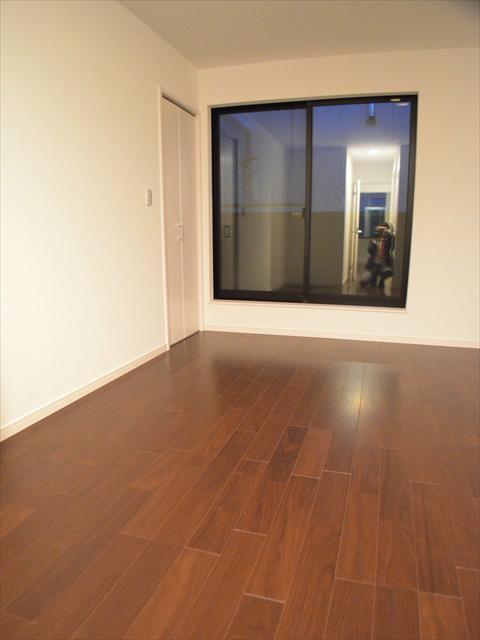 Non-living room. South-facing master bedroom