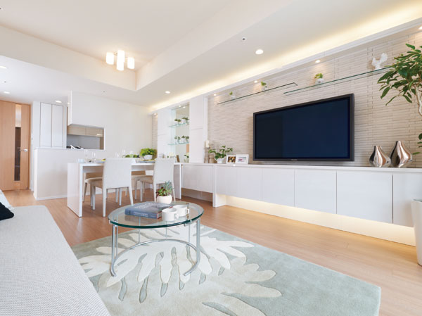 Living.  [living ・ dining] (model room / 65B type)