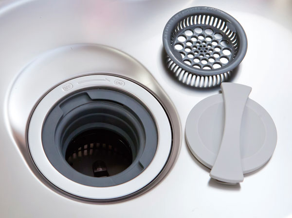 Kitchen.  [disposer] Crushing the garbage that came out during cooking ・ Treatment can, It has adopted a disposer to clean keep the kitchen. (model room / 65B type)